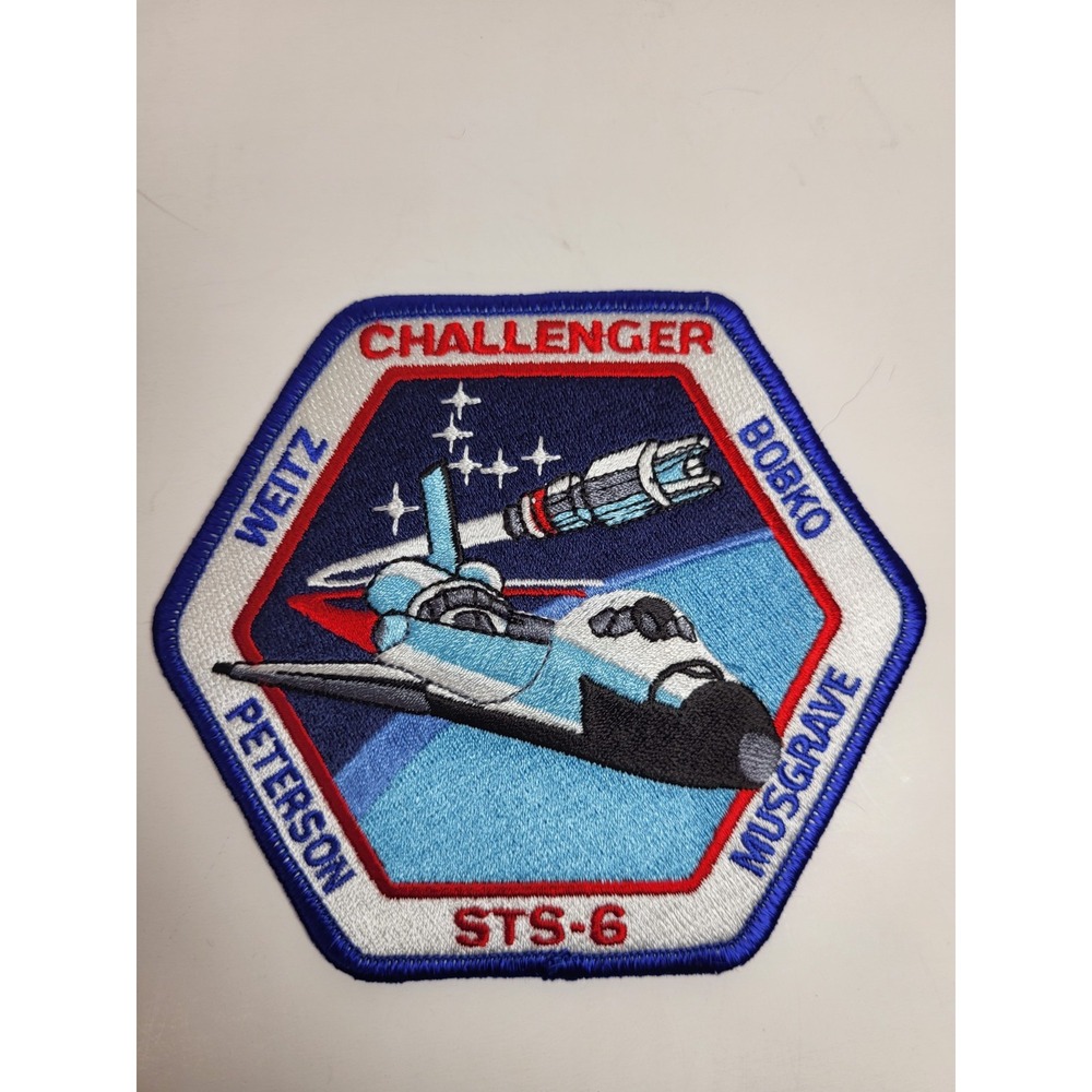 NASA Space Mission Challenger STS-6 TDRS-1 Astronaut Patch Willabee & Ward NEW